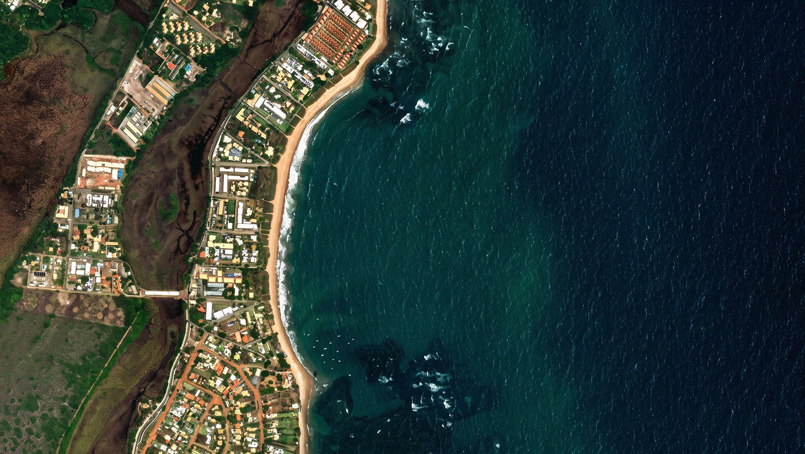 Vista aérea de Itacimirim, no Litoral Norte da Bahia, a 300m da Praia da Espera